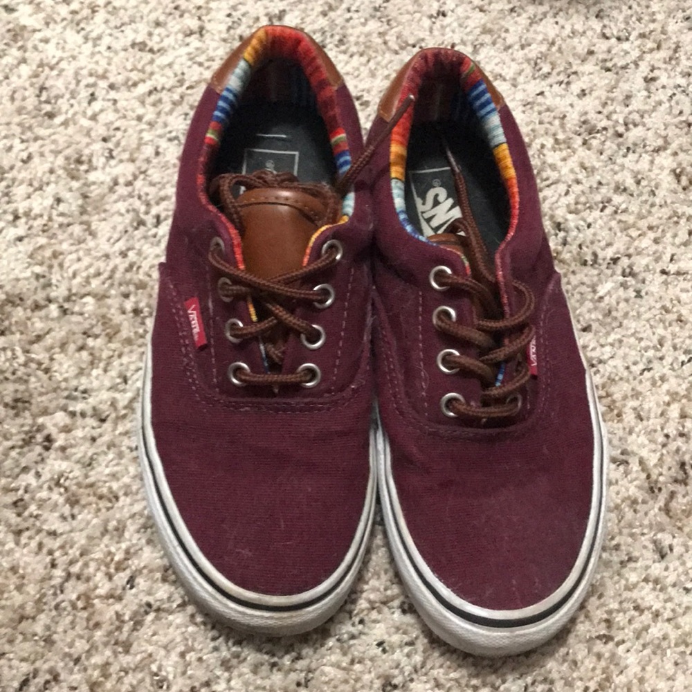 Vans Shoes - size 5.5. Maroon